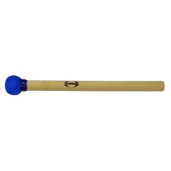 Mailloche de surdo bois 35cm (3°) - Bleue